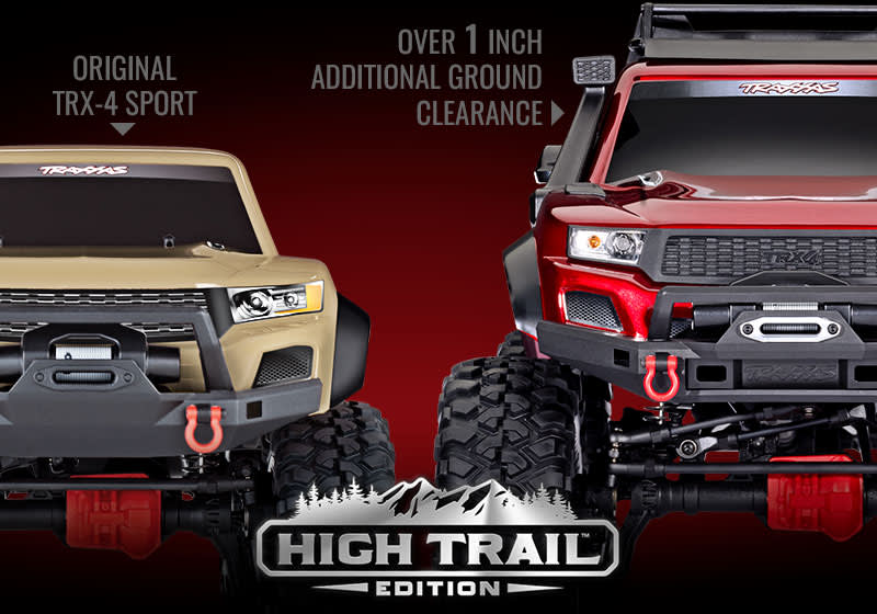 Traxxas TRX-4 Sport High Trail Edition, 4X4 RC Truck, High Trail Edition  Crawler