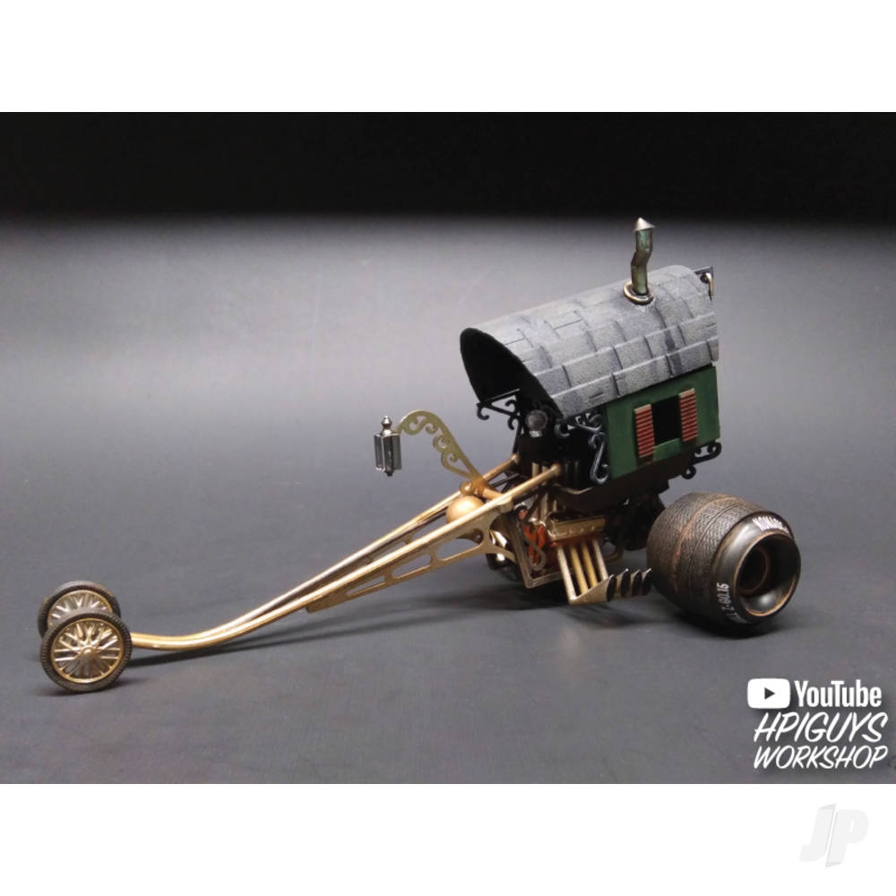 自動車 amt gypsy wagon AMT Li'l Gypsy Wagon Show Rod 1:25 Scale Plastic Model Kit, White