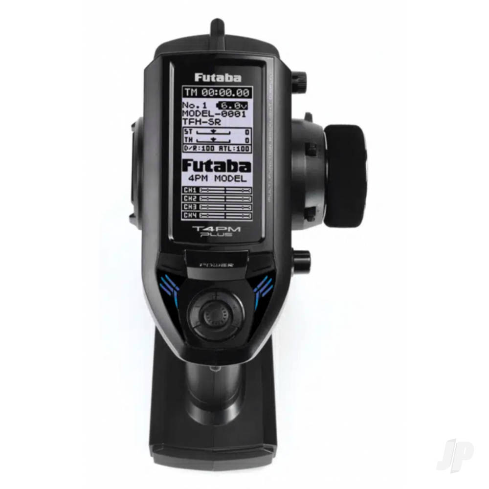 Futaba T4PM Plus 4-Channel Surface Radio with R334SBS-E Rx