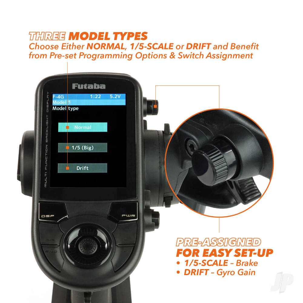 Futaba T6PV 6-Channel Surface Radio with R404SBS Rx | Radios