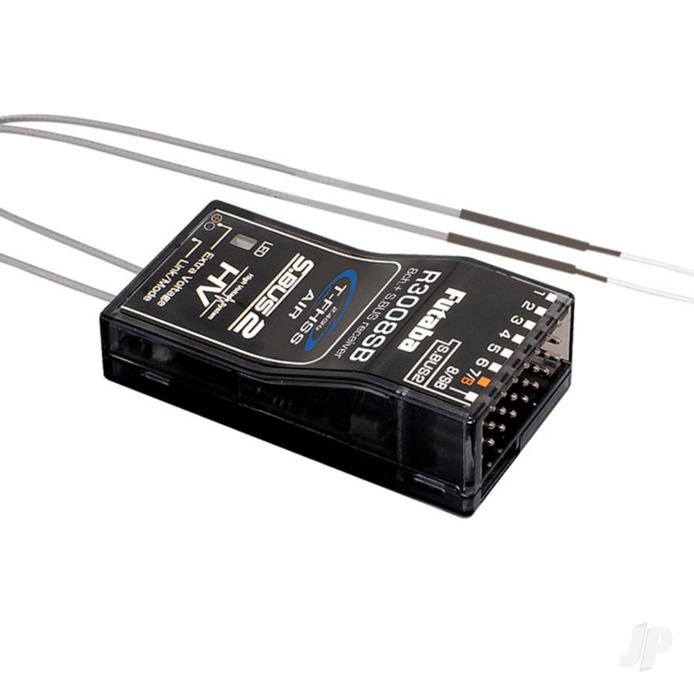 Futaba R3008SB 8-Channel (PWM) Air Receiver (18-Channel S.BUS) T