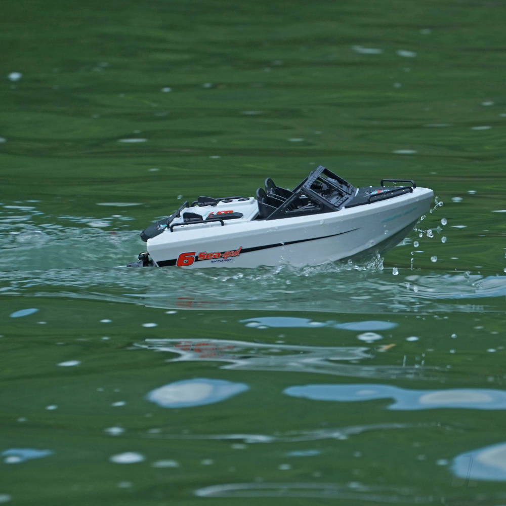Henglong Sea-god 6 Karting Boat, RTR, Turbojet, Grey (245mm