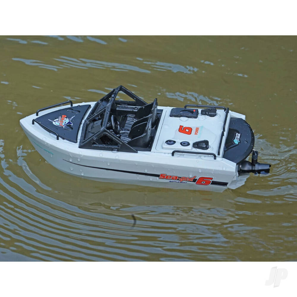Henglong Sea-god 6 Karting Boat, RTR, Turbojet, Grey (245mm