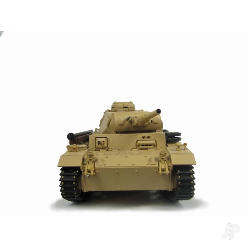 Henglong 1:16 German Tauch Panzer III (2.4GHz + Shooter + Smoke +