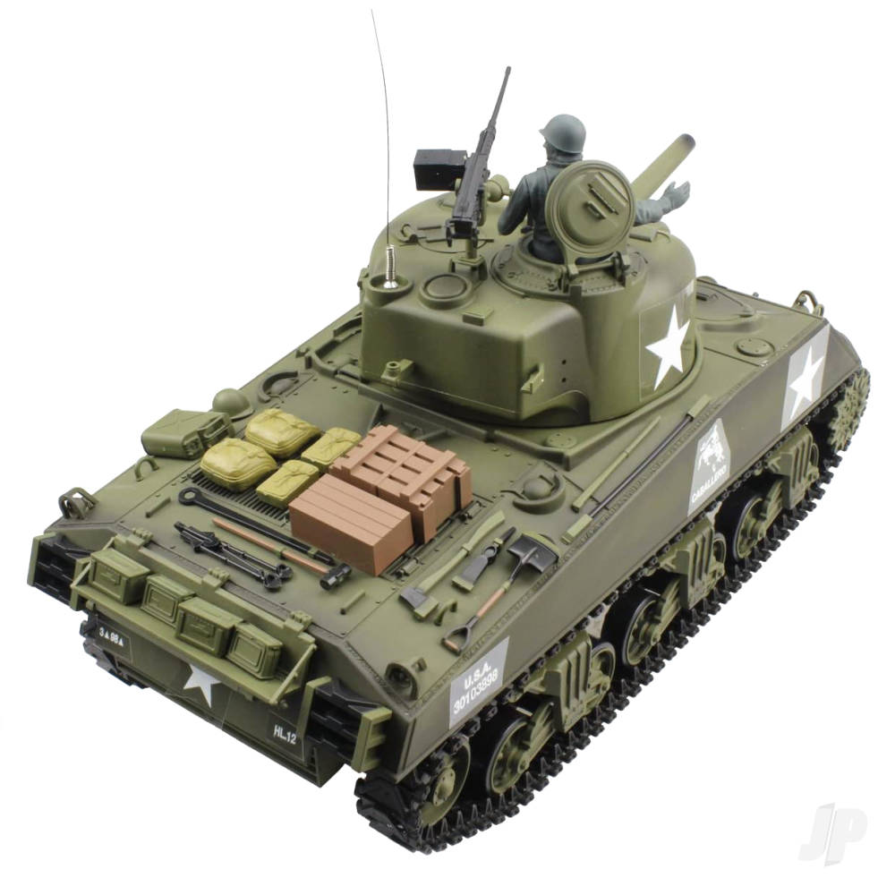 Medium Tank Remote Control Sherman Tank Henglong 1:16 Medium Tank
