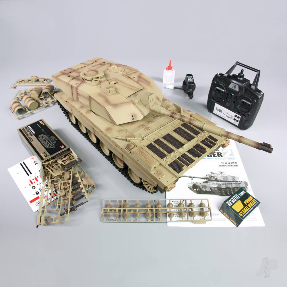 Henglong 1:16 British Challenger 2 with Infrared Battle System