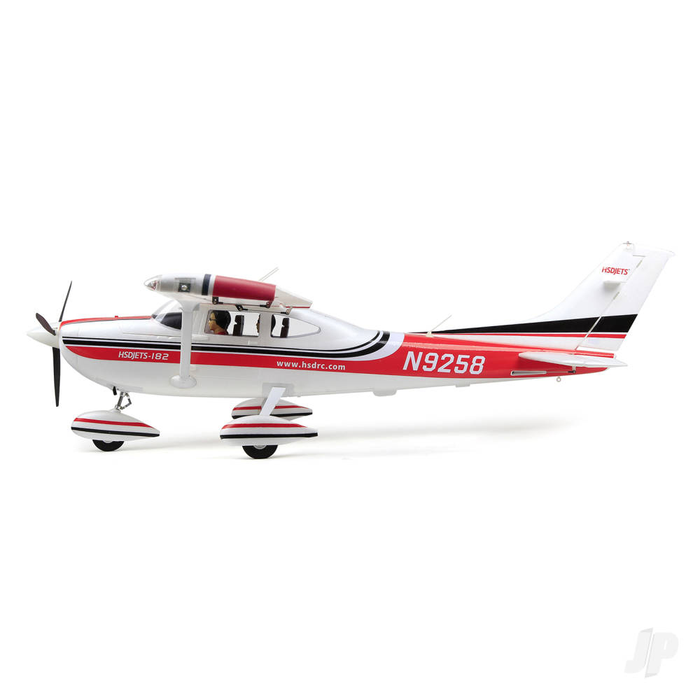 HSD Jets 2m Cessna-182 Red (PNP 6S + floats) | Sport - JPerkins.com