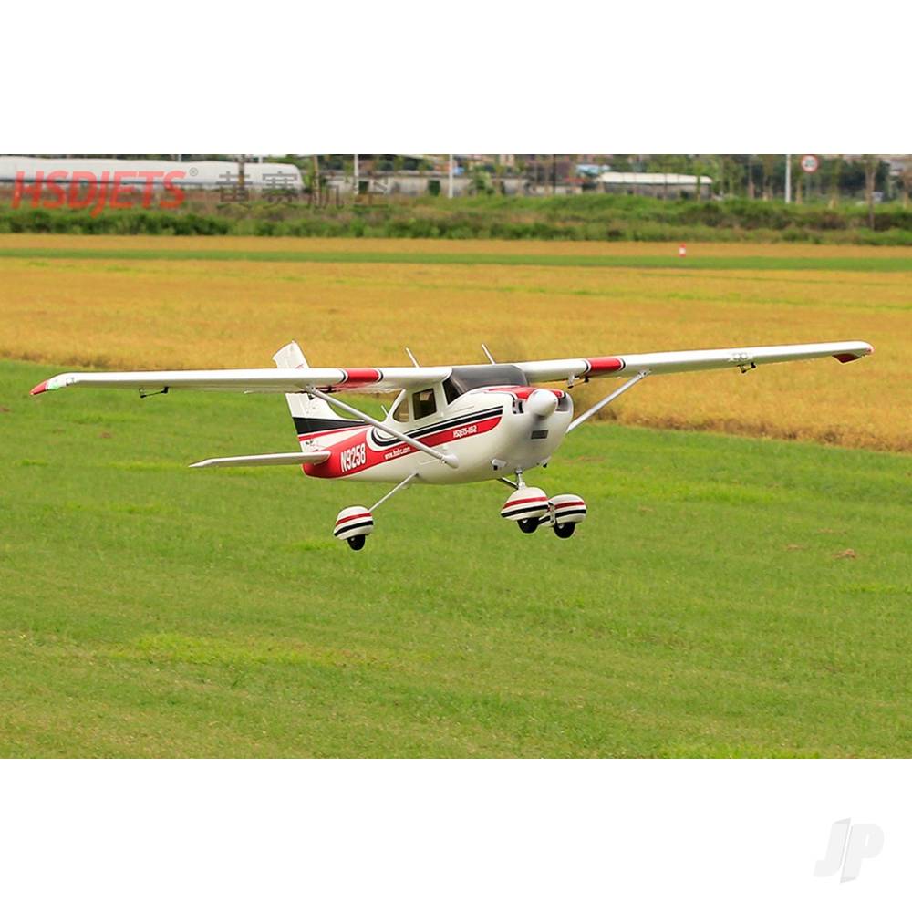 HSD Jets 2m Cessna-182 Red (PNP 6S + floats) | Sport - JPerkins.com