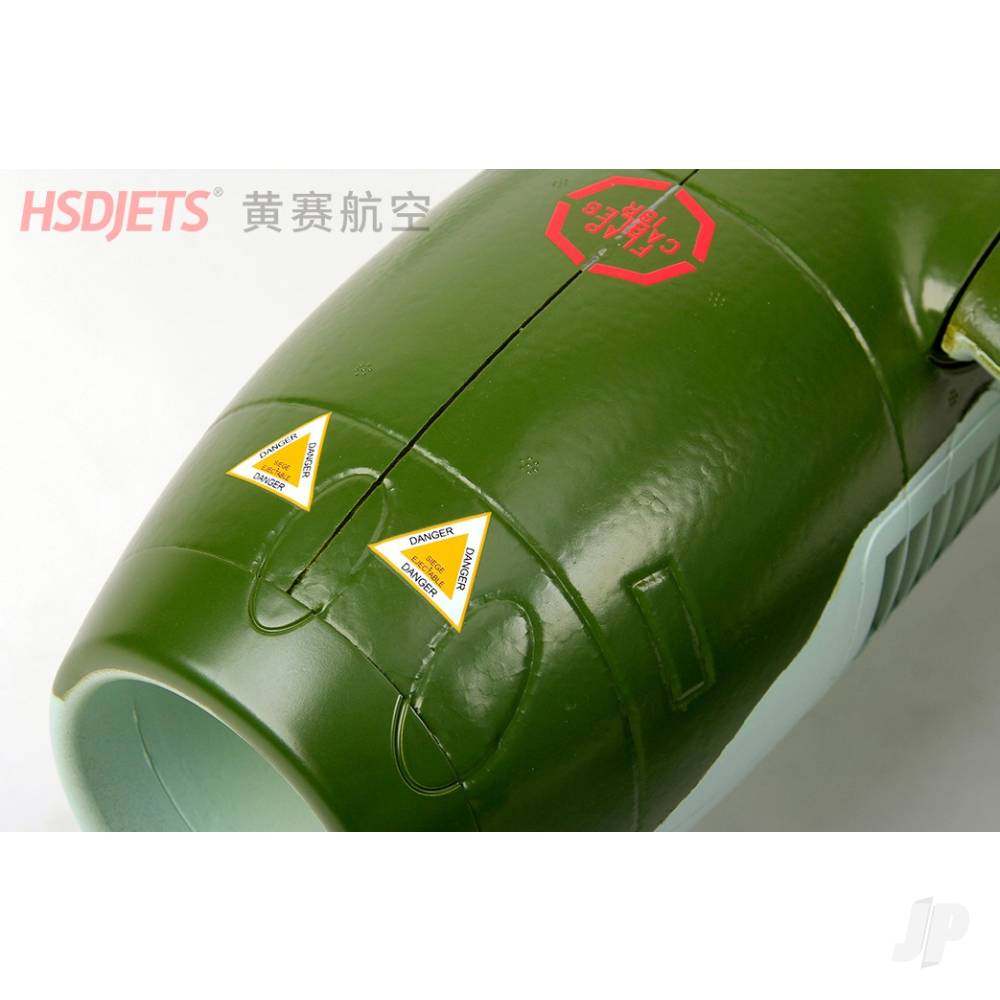 HSD Jets ME-262 Twin 90mm EDF Foam Jet, Green Camo (PNP 12S) | EDF