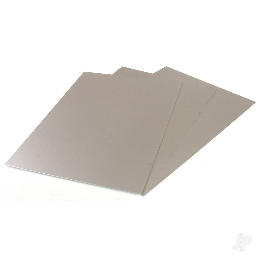 K&S .013in 5x7in Tin Coated Steel Sheet Tin