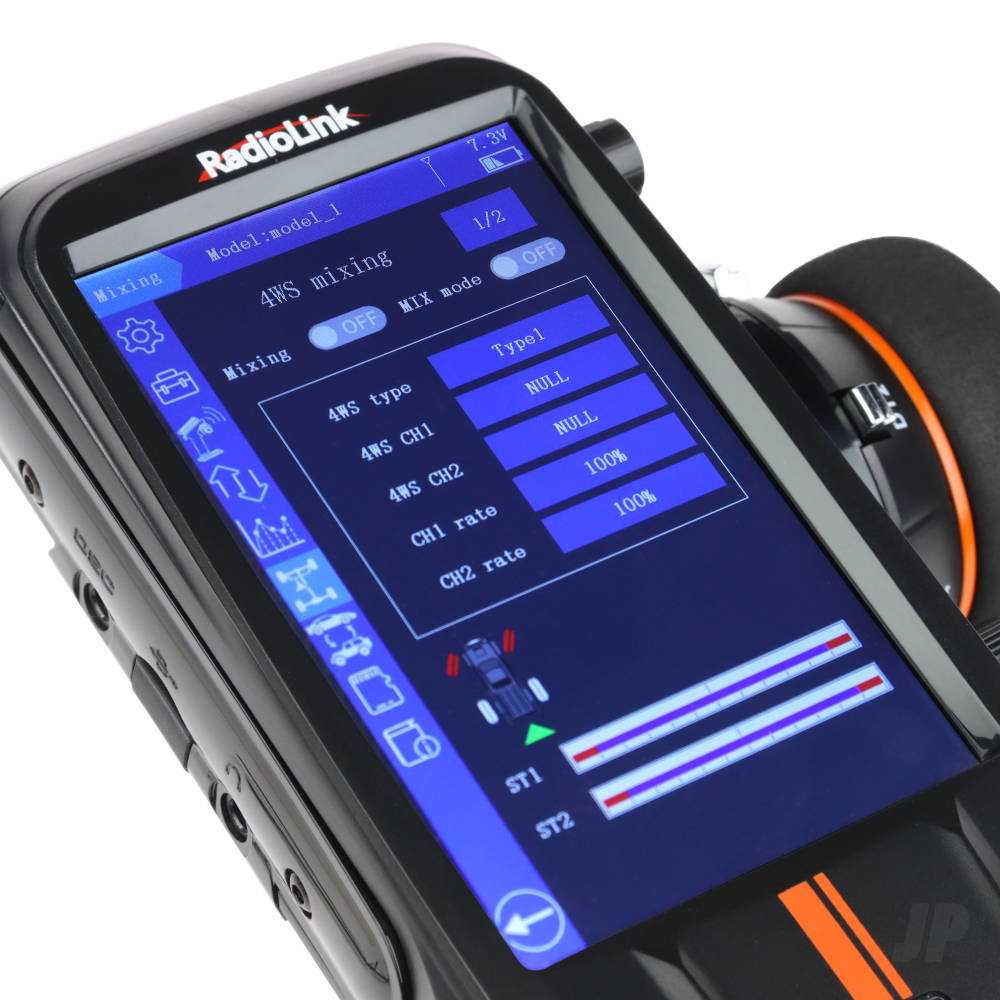RadioLink RC8X プロポセット Amazon | Radiolink RC8X 2.4GHz 8CHプロポセット RCカー用送信