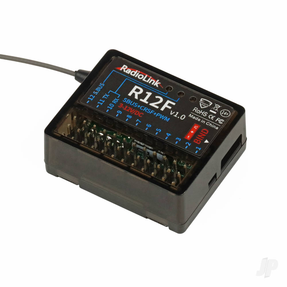 新品 RadioLink T12D 12チャンネル送信機 RadioLink T12D 2.4GHz 12-Channel Transmitter with R12F Receiver