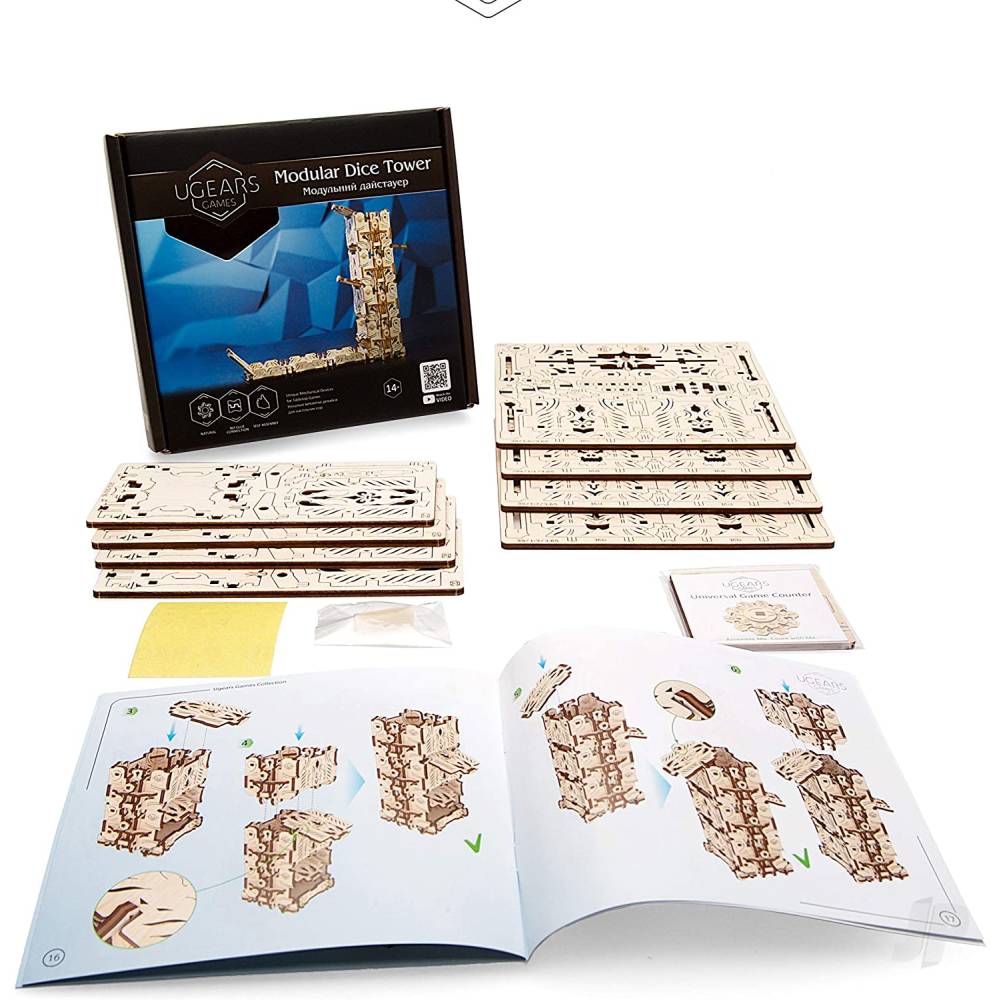 UGears Dice Tower Gaming