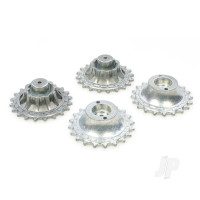 German Tiger I/Panther Metal Drive Wheels (Pair) (for HLG3818 / 3819)