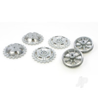 German Panzer III/Tauch/Stug Drive/Idler Wheels (Set) (for HLG3848 / 3849 / 3868)