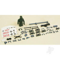 German Panzer IV F2 Decals/Driver/Fittings (Grey) (for HLG3858)