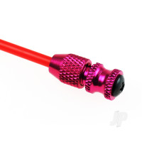 Antenna Pipe With Red Metal Anodised Base