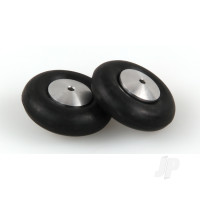 1in - (25mm) Metal Wheels (2 pcs)