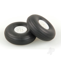 2in - (50mm) White Wheels (2 pcs)