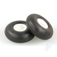 2 1/2in - (63mm) White Wheels (2 pcs)