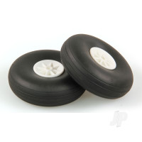 2 3/4in - (69mm) White Wheels (2 pcs)