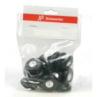 1 1/4in - (31mm) Aluminium Hub Wheels (20 pcs)