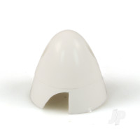 2 1/4in (56mm) White Nylon Spinner