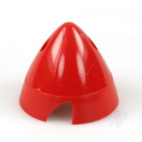 2 1/2in (63mm) Red Nylon Spinner