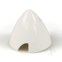 2 1/2in (63mm) White Nylon Spinner