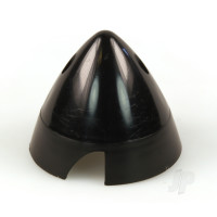 2 3/4in (69mm) Black Nylon Spinner