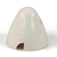 3in (75mm) White Nylon Spinner