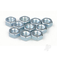 M4 Full Nut (10 x 5 pcs) (5 Pack of 10 packets, 50 pcs total)