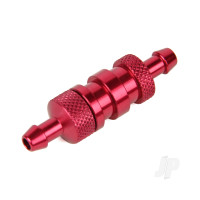 Fuel Filter Anodised Red