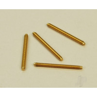 SL17 Threaded Brass Rod 1.0ins M2 (10x4pcs)