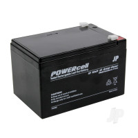 Powercell Gel Lead Acid Battery, 12V 12Ah