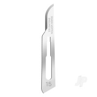 Non-Sterile Knife Blades #15 (20 Packets of 5 Blades, 100 pcs Total)