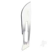 Surgical Knife Blades 22 (20 packets of 5 blades, 100 pcs Total)