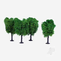 Lichen Elm Trees, 12cm (Light Green) (3 pcs) (1020)