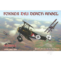 Fokker Triplane DR.1 Death Angel 1:48 with Trading Card