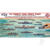 1:1200 US Navy Task Force Set 12 Different Ships