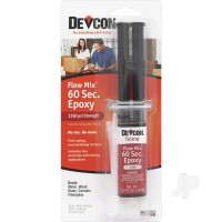 60 Second Epoxy Glue Flow-Mix (14ml Syringe)