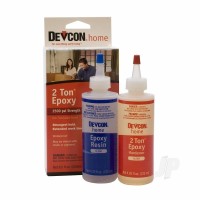 2 Ton Epoxy Glue (2x 4.25oz Bottle, Boxed)