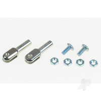 4-40 Steel Solder Rod Ends (2 pcs)