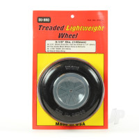 5.5in Diameter Treaded Lightweight Wheel (1 per card)