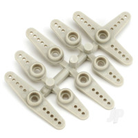 Super Strength Servo Arms (8 pcs) (Standard for JR & Airtronics Servos)