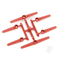Micro Servo Arms XL (for Hitec HS-56HB, HS-65HB, HS-65MG) - 4 Single, 2 Double (6 pcs)