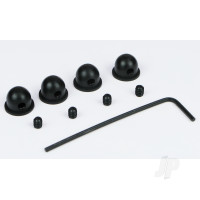 1/16in (1.5mm) Micro Wheel Collars (4 pcs)