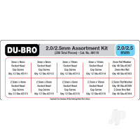 2.0 / 2.5mm Hardware Assortment Kit (288 pcs)