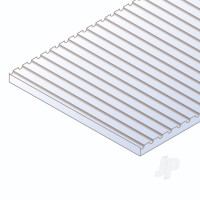 Car Siding Sheet O-Scale, 150 x 300 x 1.0mm (6 x 12 x .040in) (1 per pack)