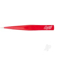 Hollow Handle Ultra Fine Point Tweezers, Red (Carded)